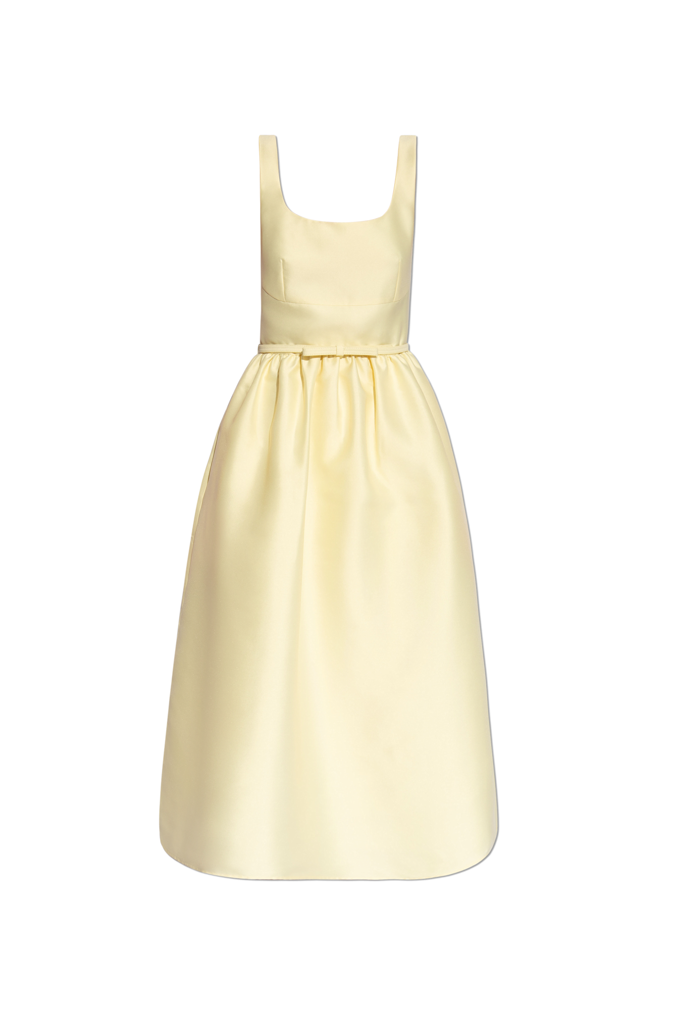 Yellow dress gorgeous with a belt Self Portrait